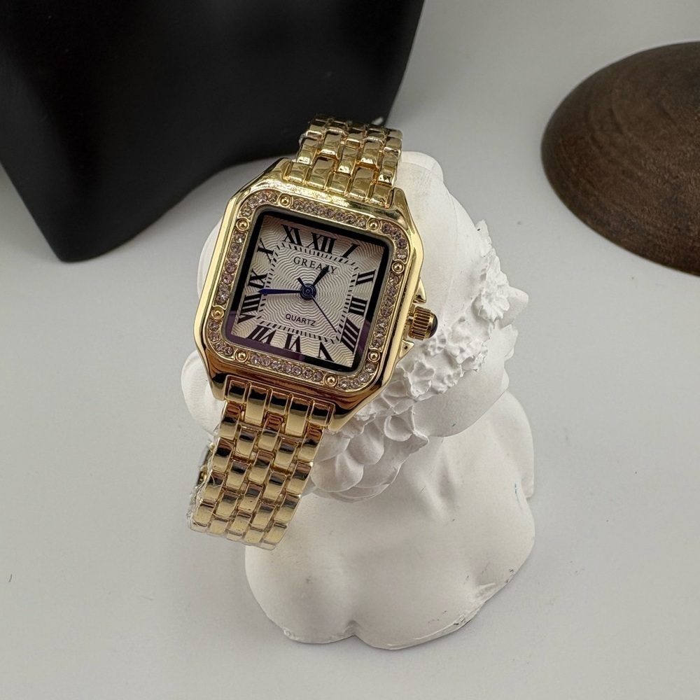 Panthère Gold Plated  Stainless Steel Watch - Picture 5 of 13